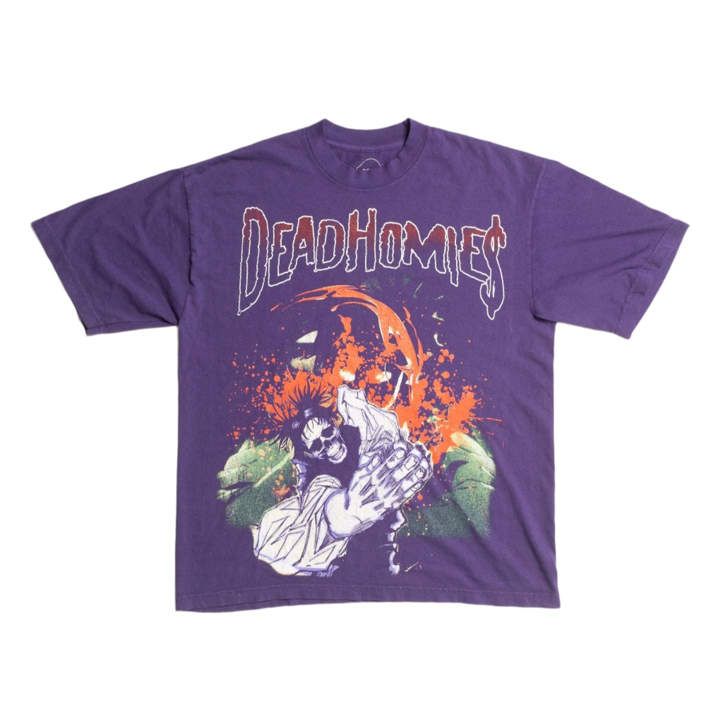 Deadhomies blood splatter Tee
