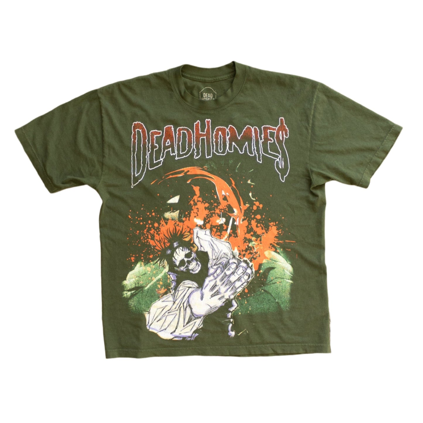 Deadhomies blood splatter Tee