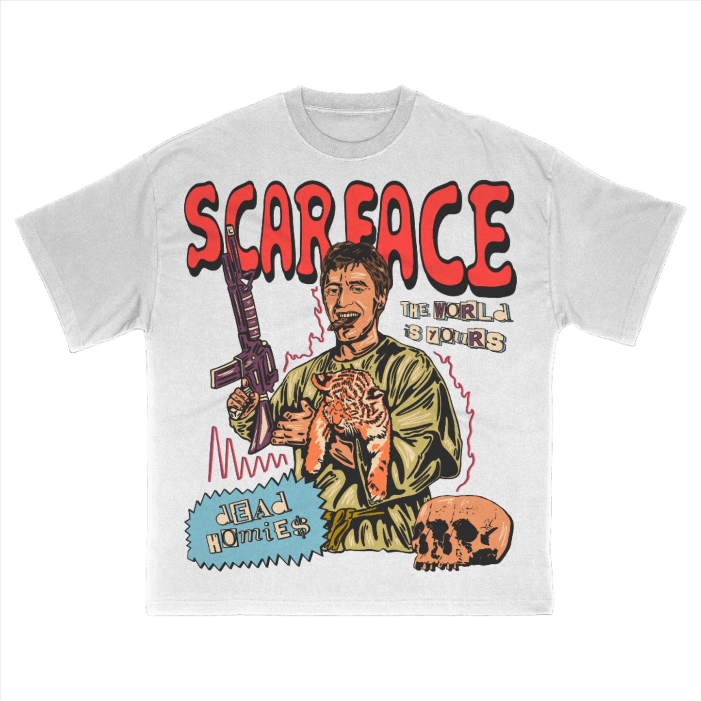 Deadhomies sface tee