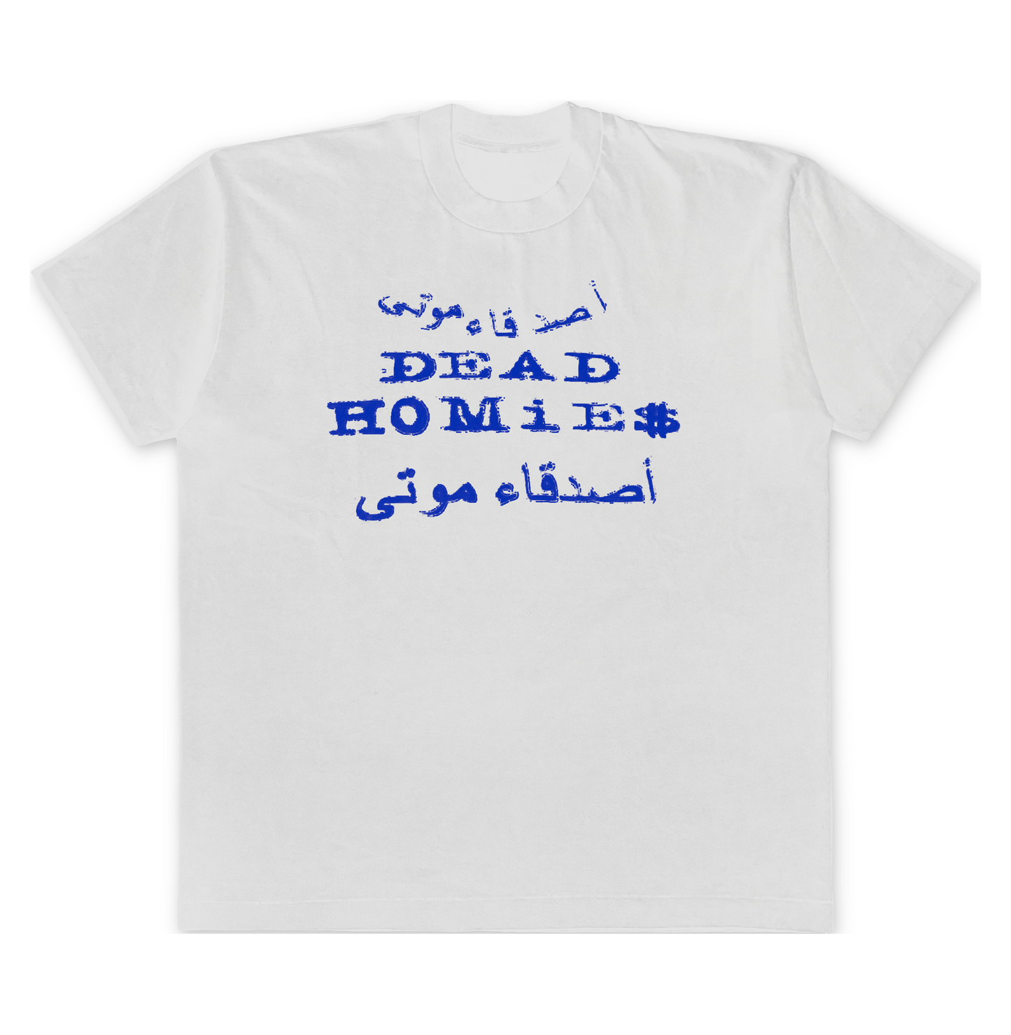 Deadhomies Arabic Puff print tee