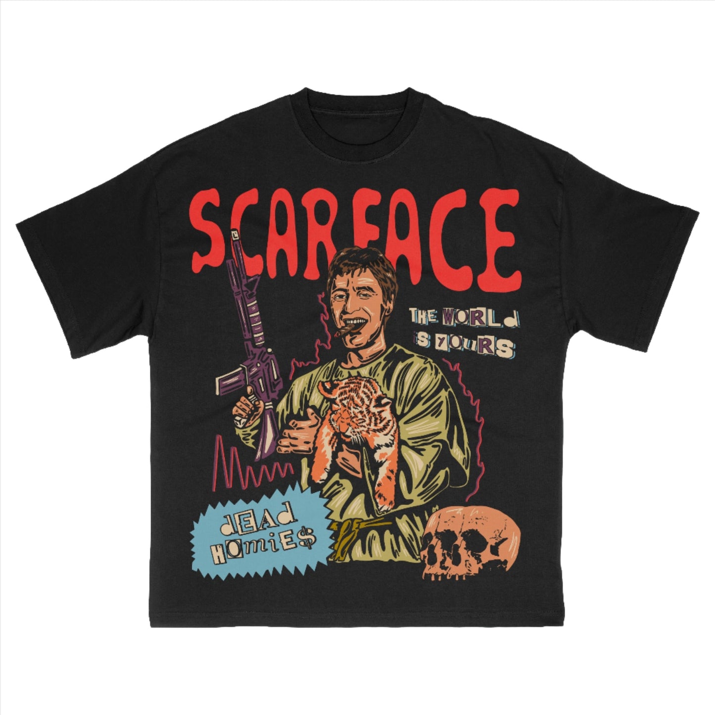Deadhomies sface tee