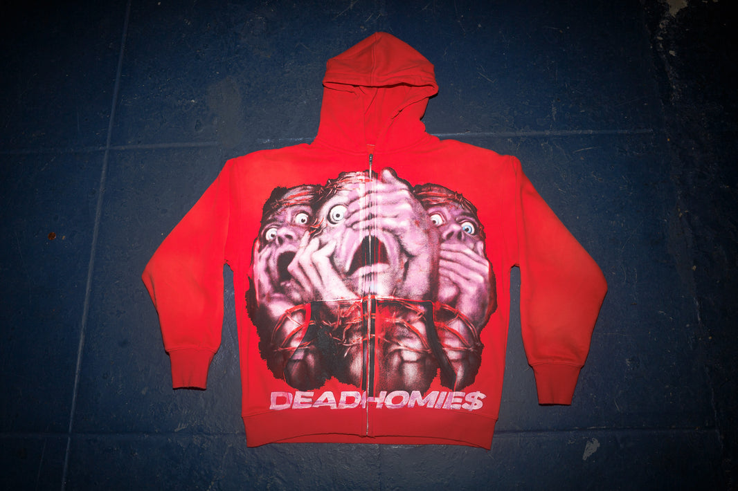 No evil dead homies zip up