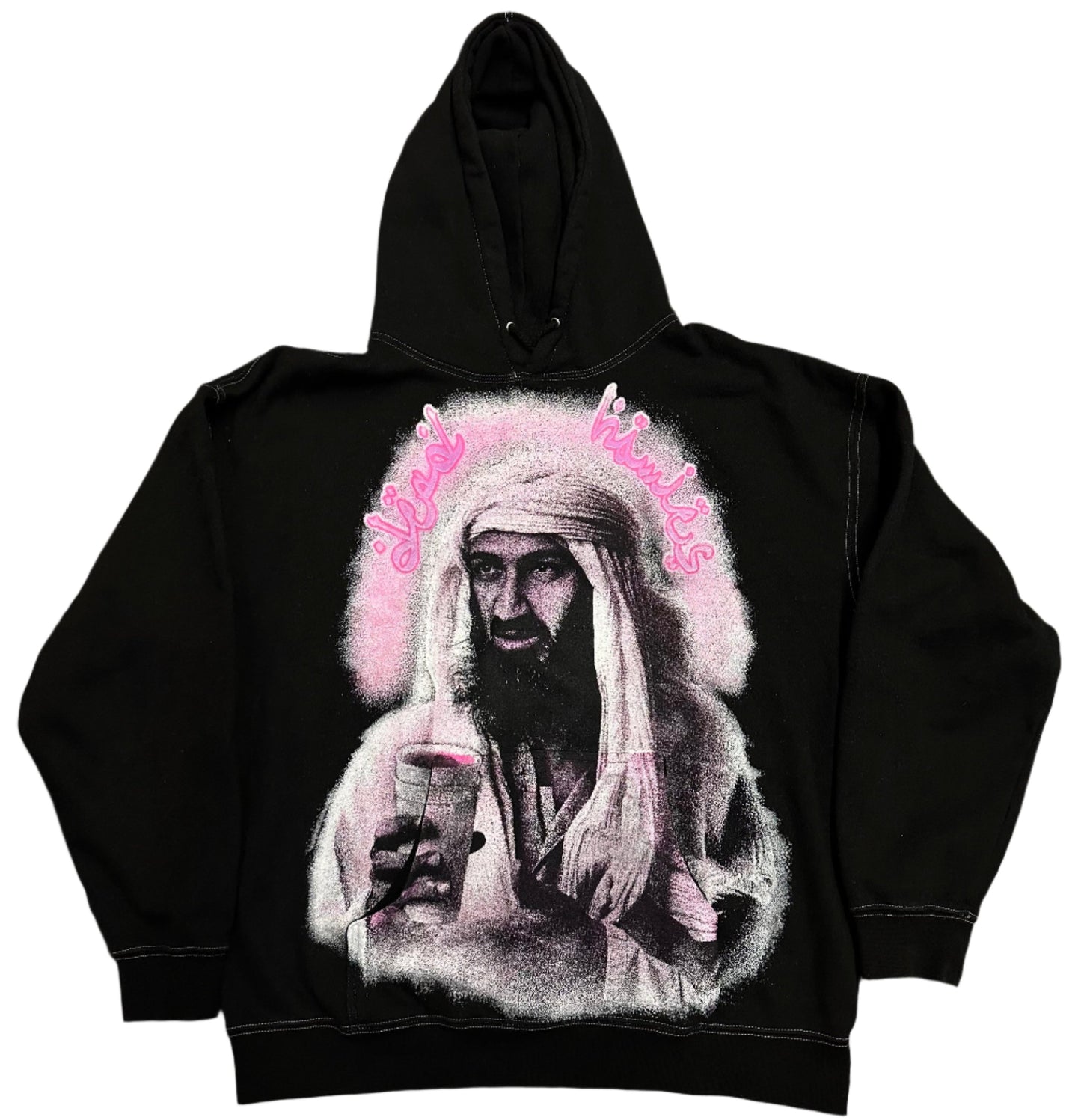 Osama Bin Sippin Black Hoodie